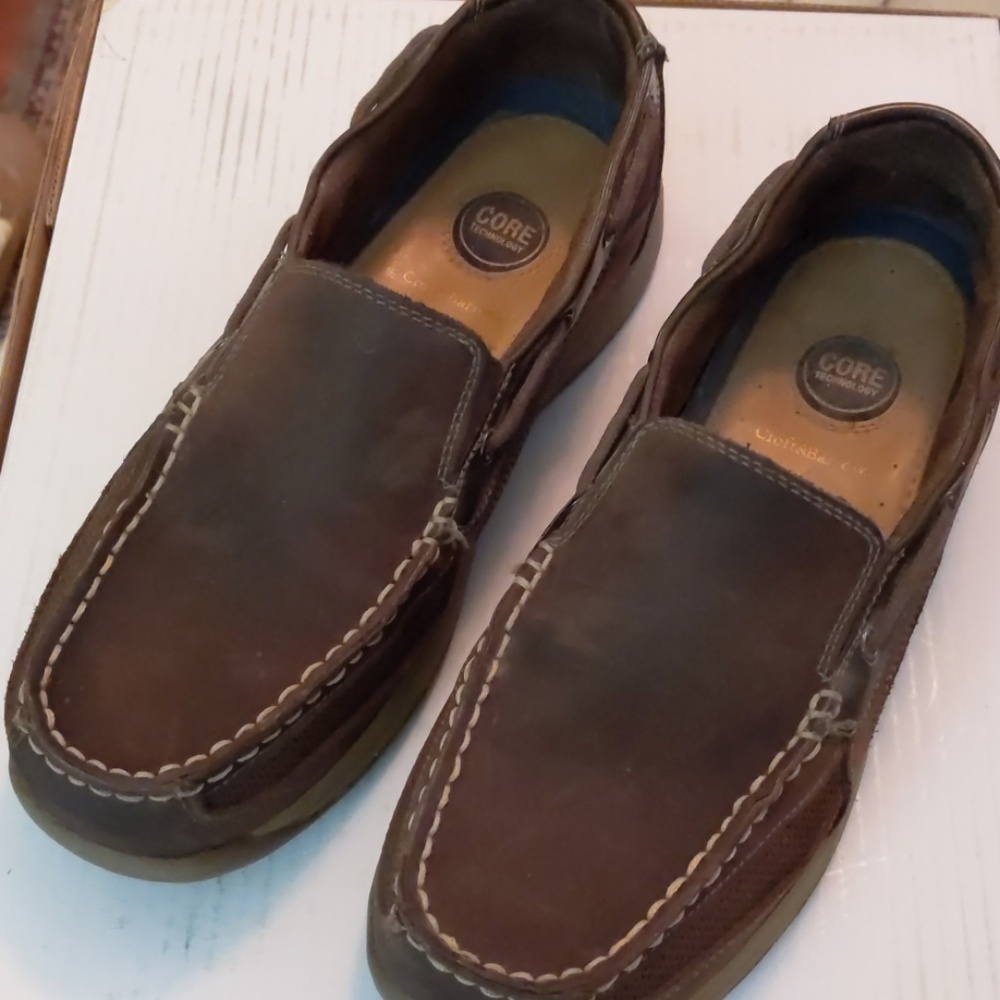 Men's Croft and Barrow leather loafers
